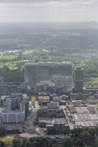 The European Patent Office in Rijswijk designed by Ateliers Jean Nouvel and Dam & Partners Architecten.Copyright: European Patent Office. Photo by Ossip van Duivenbode. <br />